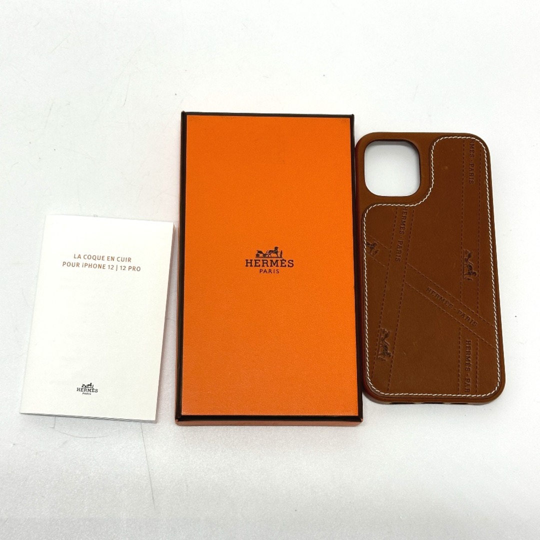 Hermes - エルメス HERMES スマホケース ボルデュック iPhone12/12Pro 