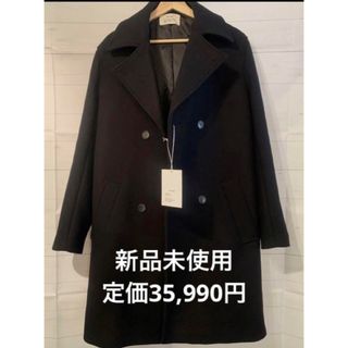 ザラ(ZARA)の【新品未使用】ZARA コート 冬用 (ウール75%、カシミア5%)(チェスターコート)