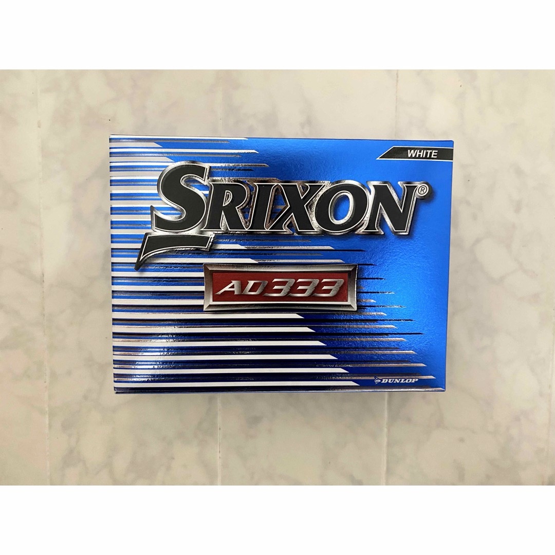 Srixon(スリクソン)の【新品未使用】スリクソンSRIXON　3ダース(36個)ゴルフボール　AD333 チケットのスポーツ(ゴルフ)の商品写真