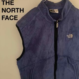 ザノースフェイス(THE NORTH FACE)のUSA規格 ノースフェイス フリースベスト ポーラテック 刺繍ロゴ(ベスト)