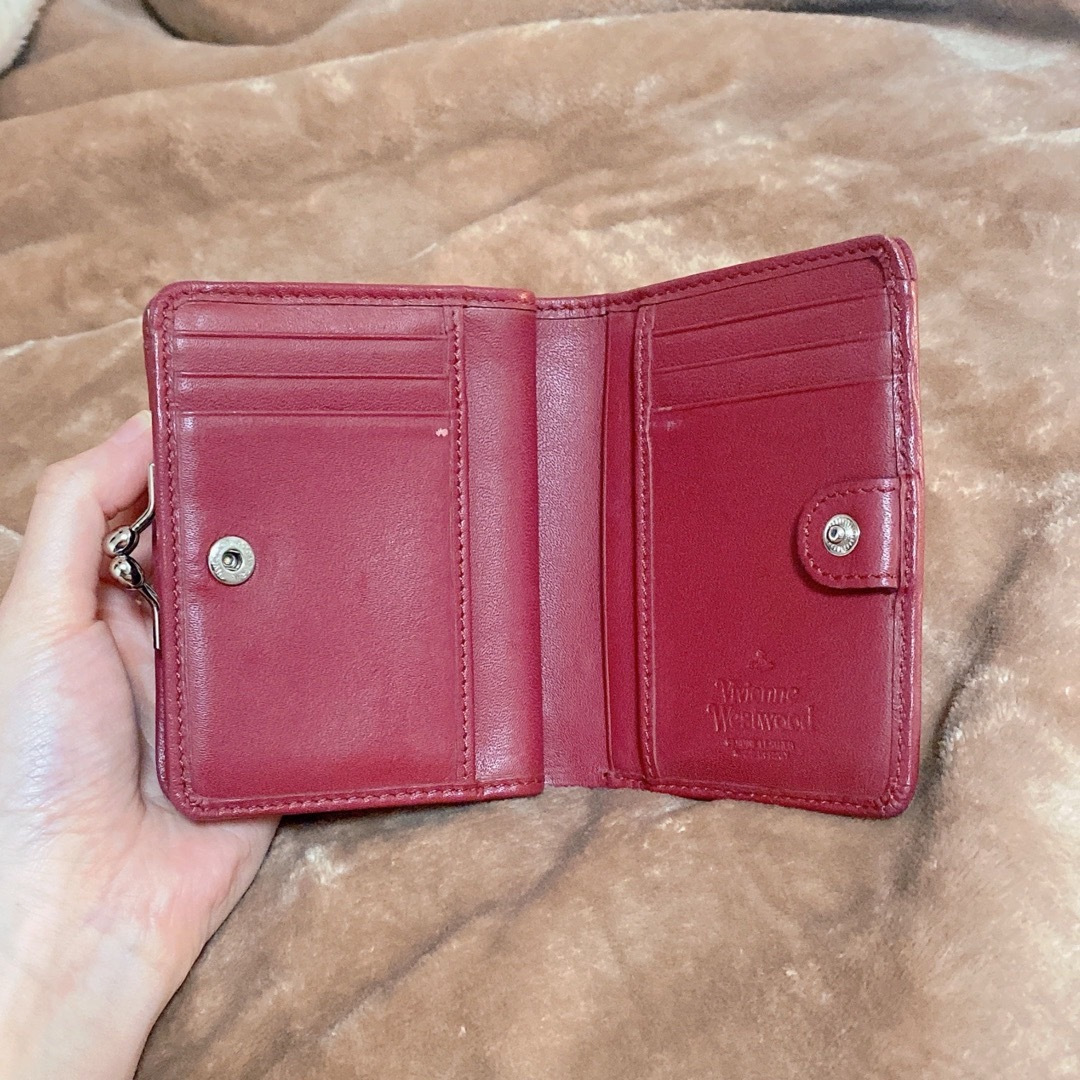 Vivienne Westwood(ヴィヴィアンウエストウッド)のヴィヴィアンウエストウッド 二つ折り財布 レディースのファッション小物(財布)の商品写真
