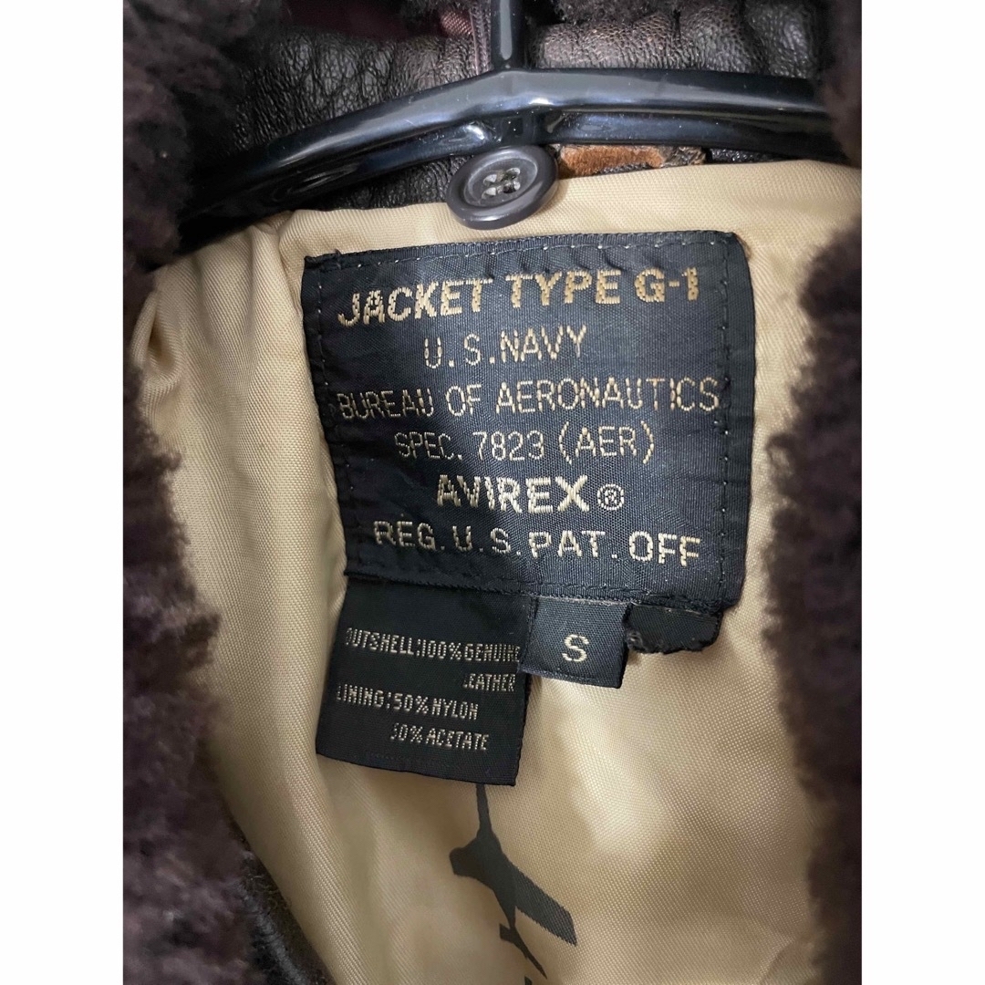 AVIREX(アヴィレックス)の【希少】 AVIREX  フライトジャケット G-1 トップガン フランス メンズのジャケット/アウター(フライトジャケット)の商品写真