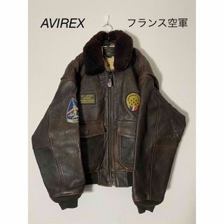 アヴィレックス(AVIREX)の【希少】 AVIREX  フライトジャケット G-1 トップガン フランス(フライトジャケット)