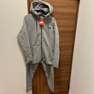 美品　NIKE　裏起毛パーカー　レギンス　セットアップ　黒　XL