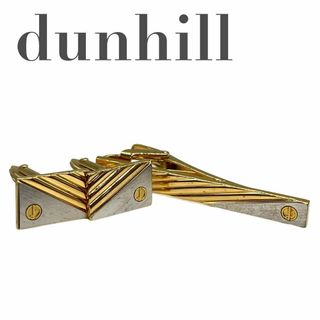 ダンヒル(Dunhill)のdunhill ダンヒル セット販売 ゴールド シルバー ネクタイピン　カフス(ネクタイピン)