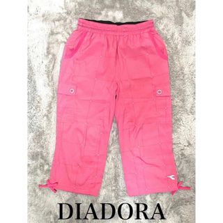 ディアドラ(DIADORA)のDIADORA トレーニングパンツ スポーツパンツ レディース ピンク(トレーニング用品)