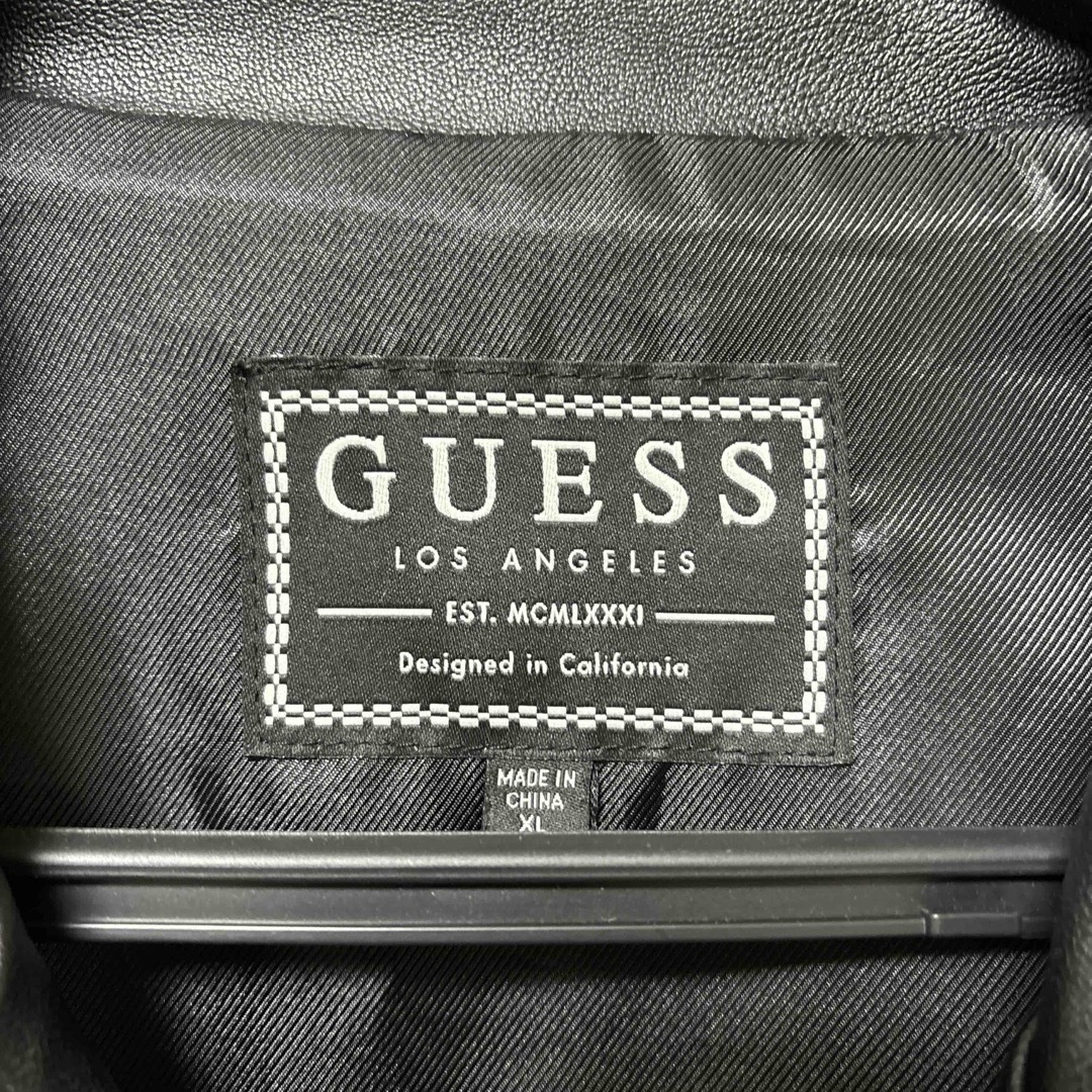 GUESS(ゲス)のRISING TIGER MOTO JACKET (GUESS) メンズのジャケット/アウター(ライダースジャケット)の商品写真