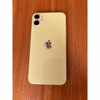 アイフォーン(iPhone)の極美品‼️iPhone 11 イエロー 128GB SIMロック解除済み(スマートフォン本体)