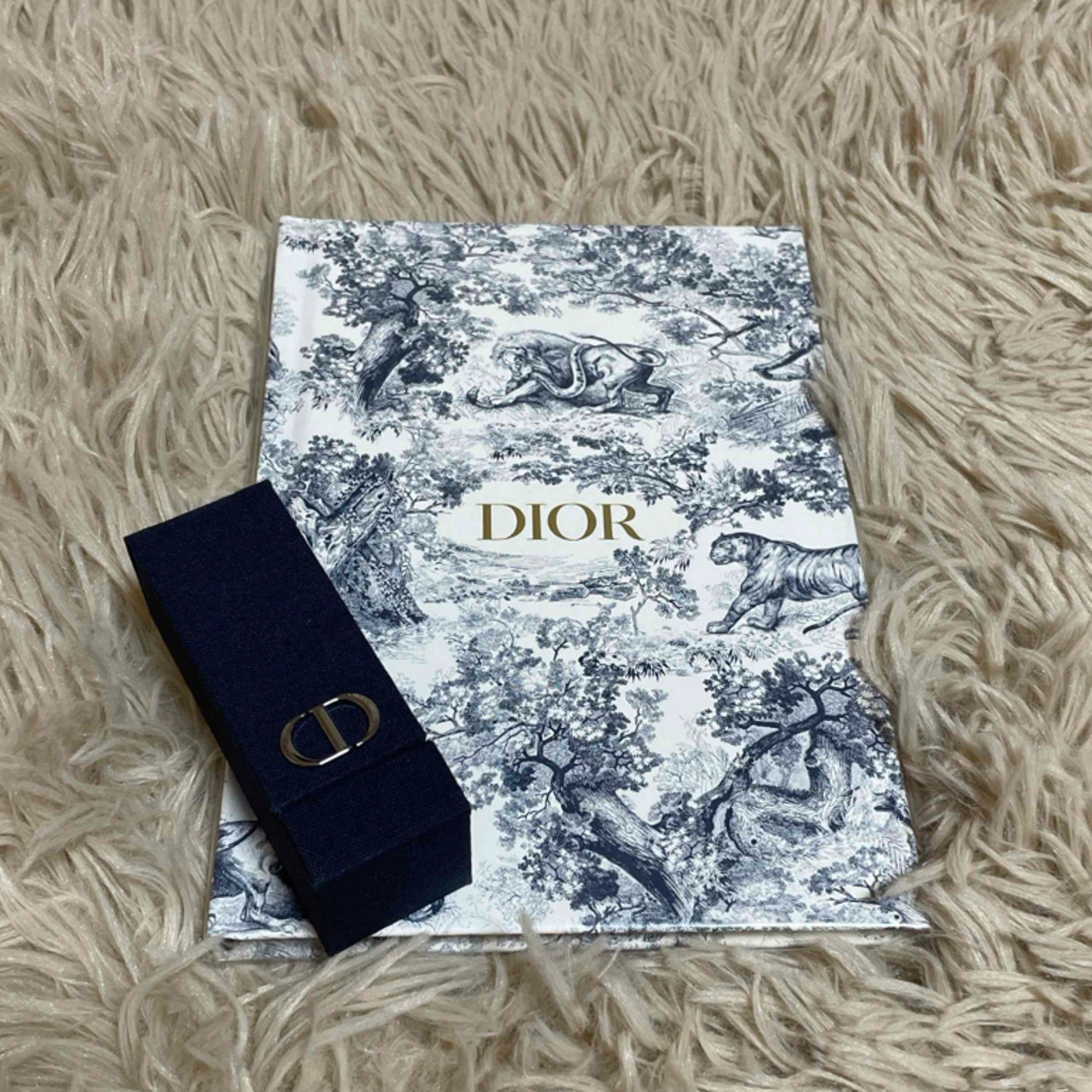 Dior(ディオール)のディオールノベルティ　ノートとリップケース エンタメ/ホビーのコレクション(ノベルティグッズ)の商品写真