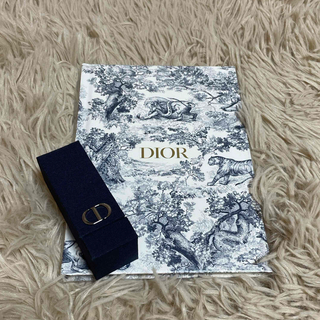 ディオール(Dior)のディオールノベルティ　ノートとリップケース(ノベルティグッズ)