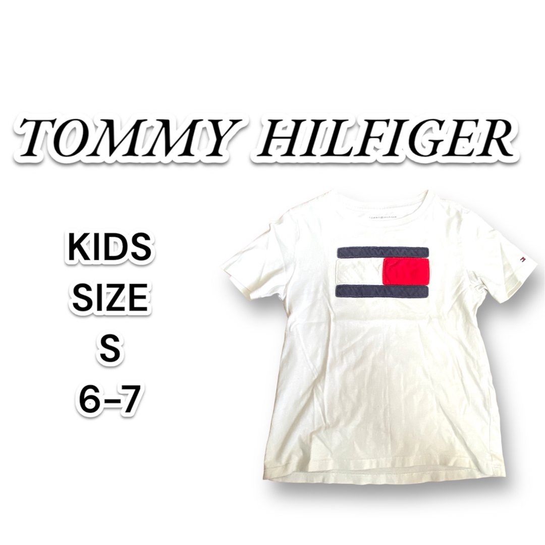 TOMMY HILFIGER(トミーヒルフィガー)のTシャツ キッズ トミーヒルフィガー TOMMY HILFIGER sizeＳ キッズ/ベビー/マタニティのキッズ服男の子用(90cm~)(Tシャツ/カットソー)の商品写真