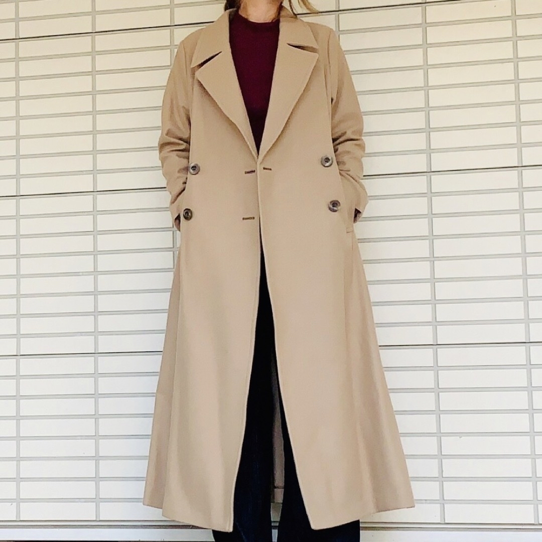 純正直送 AMERI LITTLE FLARE LONGCOAT リトルフレアロングコート