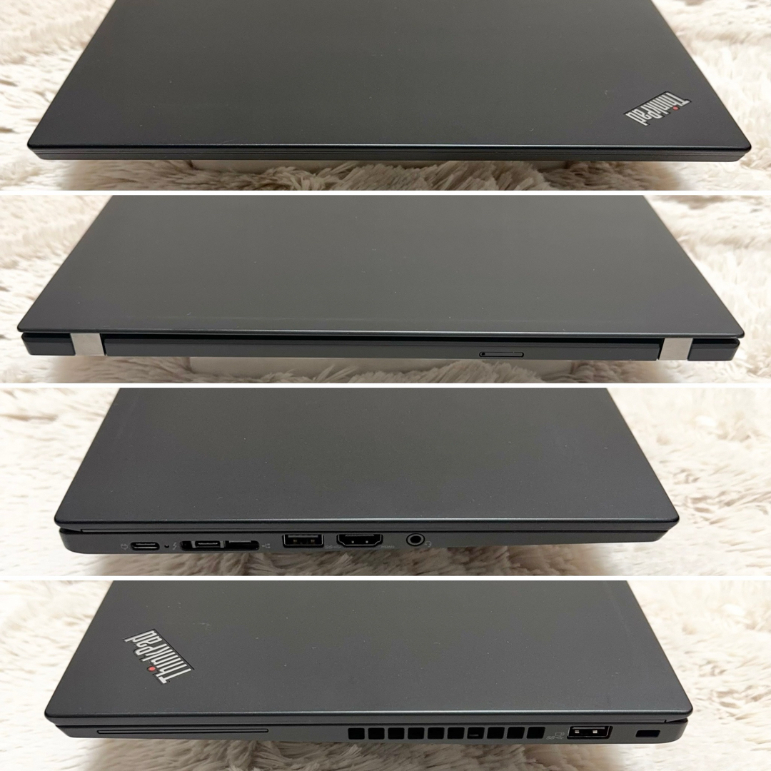 Lenovo(レノボ)の【レノボ 12.5型】ThinkPad X280 Office付 No.0489 スマホ/家電/カメラのPC/タブレット(ノートPC)の商品写真