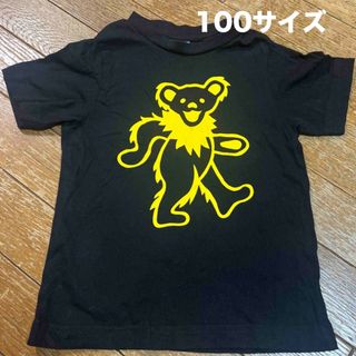 ジーユー(GU)の【110サイズ】グレイトフル・デッド　ダンシングベア　GU Tシャツ(Tシャツ/カットソー)