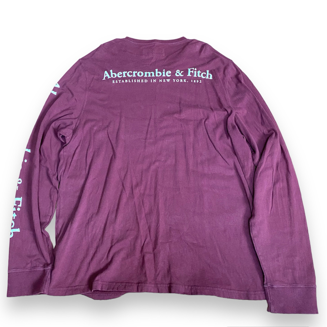 Abercrombie&Fitch(アバクロンビーアンドフィッチ)のアバクロンビー＆フィッチ Abercrombie&Fich ロングＴシャツ メンズのトップス(Tシャツ/カットソー(七分/長袖))の商品写真