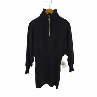 chico(チコ) ハーフジップスウェットミニワンピース レディース ワンピース(その他)