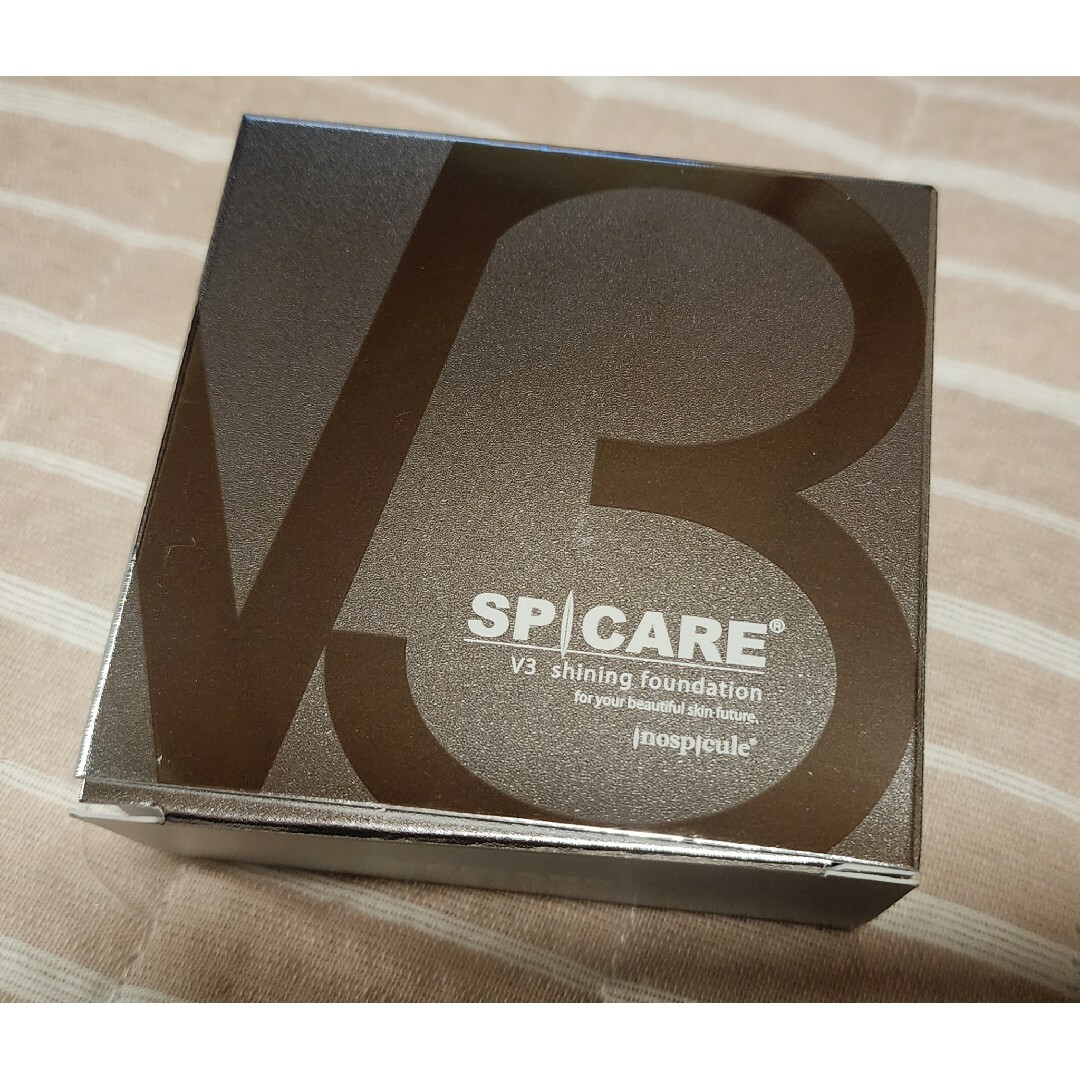 V3 SPI CARE シャイニングファンデーション 正規品 スピケア 本体シリアルナンバー付き