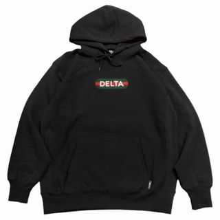 デルタ(DELTA)のDELTA DECK LOGO HOODIE STRIPE BLACK☆(パーカー)