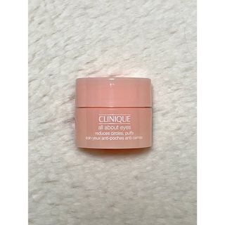 クリニーク(CLINIQUE)のCLINIQUE クリニーク オールアバウトアイ 5ml アイクリーム(アイケア/アイクリーム)