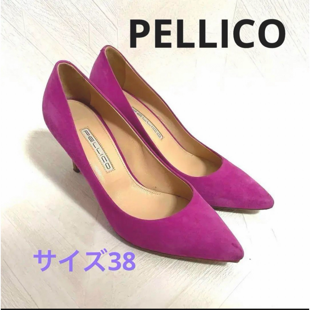 【新品未使用】PELLICO パンプス　サイズ38ハイヒール/パンプス
