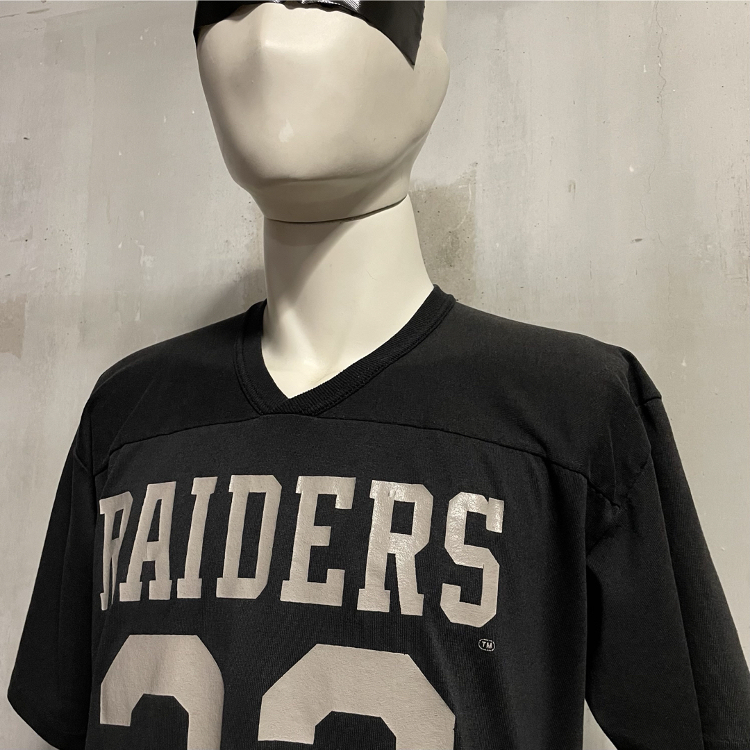 Rawlings(ローリングス)の80s Los Angeles Raiders NFL Football Tee メンズのトップス(Tシャツ/カットソー(半袖/袖なし))の商品写真