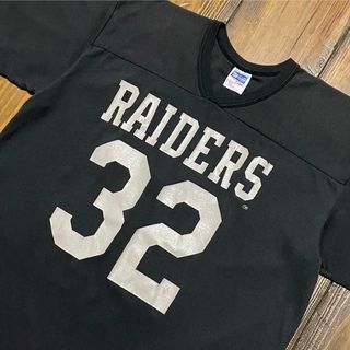ローリングス(Rawlings)の80s Los Angeles Raiders NFL Football Tee(Tシャツ/カットソー(半袖/袖なし))