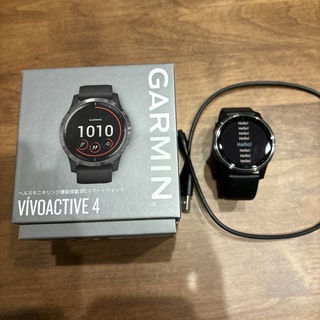 GARMIN VIVOACTIVE ４(腕時計(デジタル))