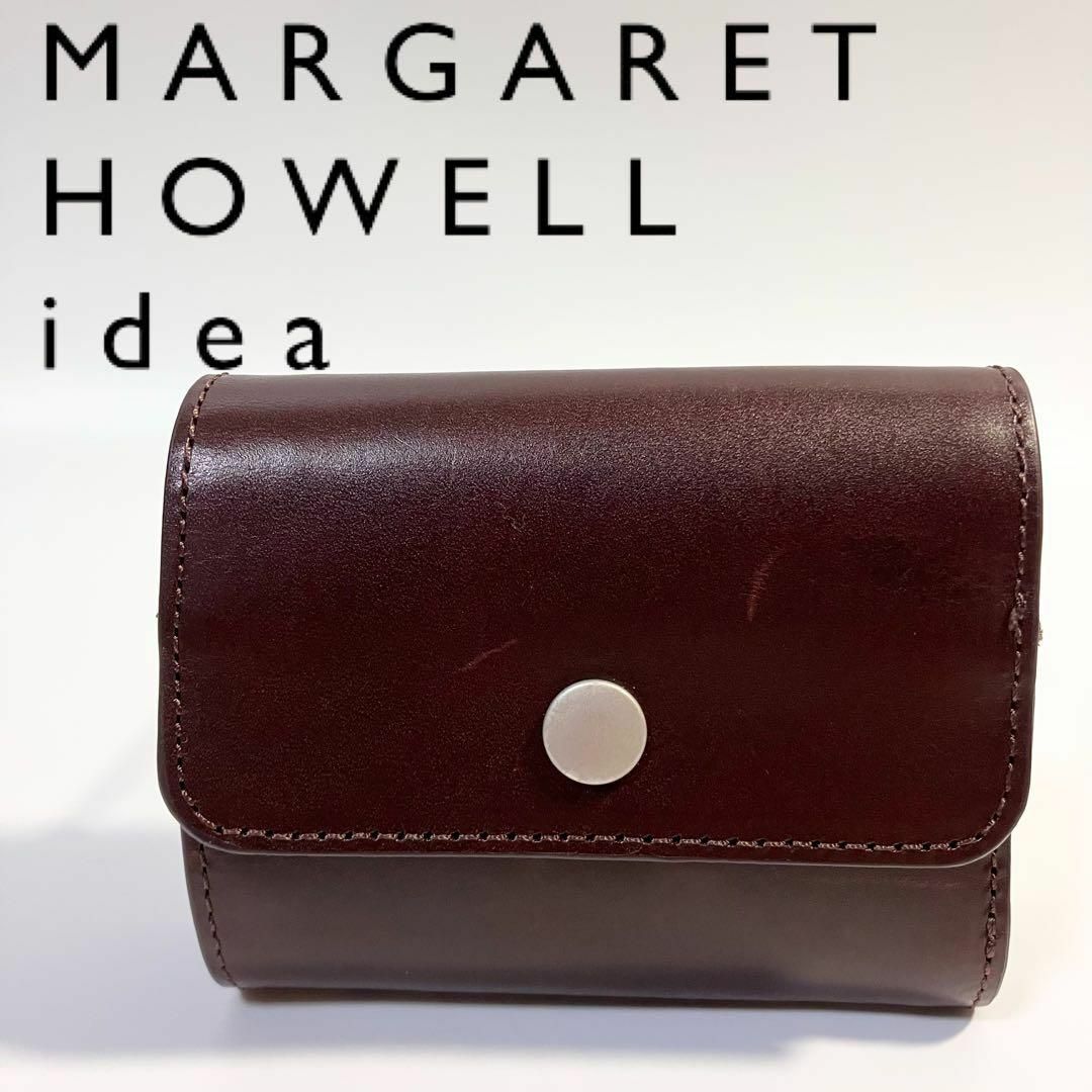 MARGARET HOWELL(マーガレットハウエル)の【新品】MARGARETHOWELLidea スナップ 三つ折り財布マーガレット メンズのファッション小物(折り財布)の商品写真