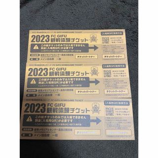 【今シーズン最後！早い者勝ち】FC岐阜ホームゲーム　メイン自由席　招待券　3枚組(サッカー)