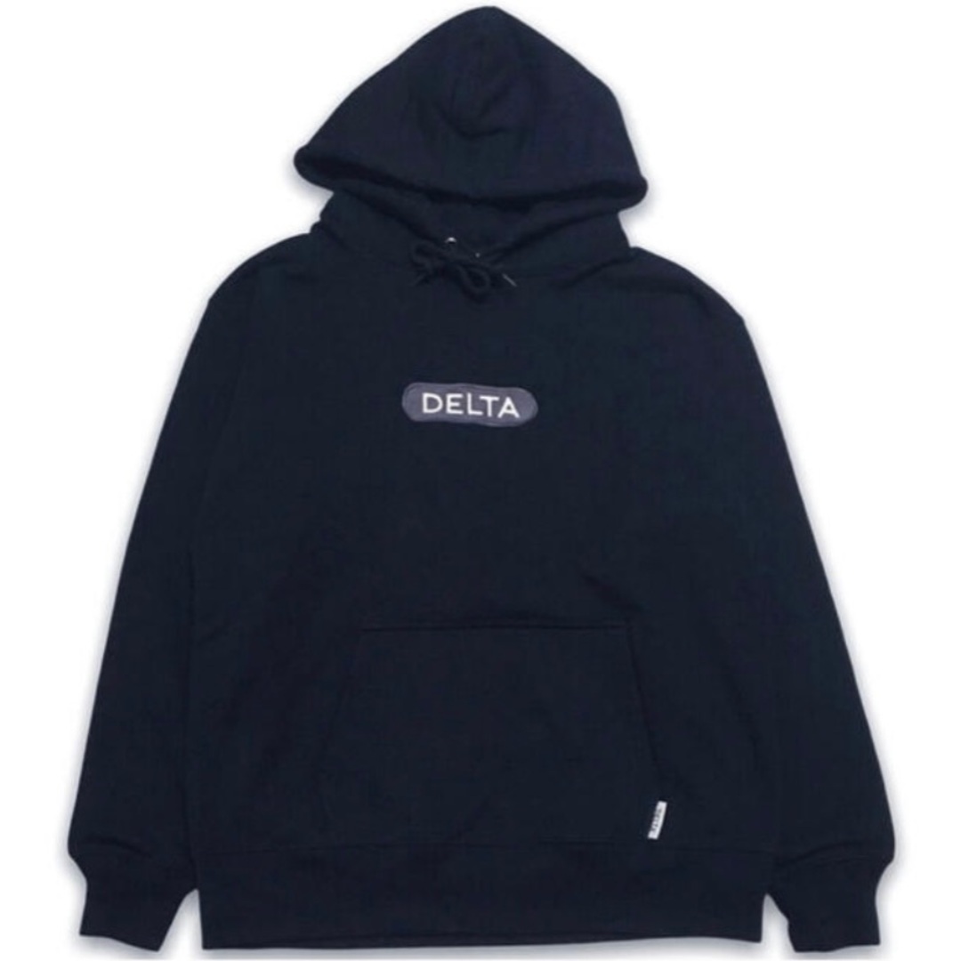 DELTA(デルタ)の2022年ss☆DELTA DECK LOGO HOODIE☆ネイビー メンズのトップス(パーカー)の商品写真