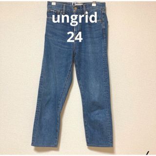 アングリッド(Ungrid)のungrid ハイライズデパートデニムパンツ ジーンズ(デニム/ジーンズ)