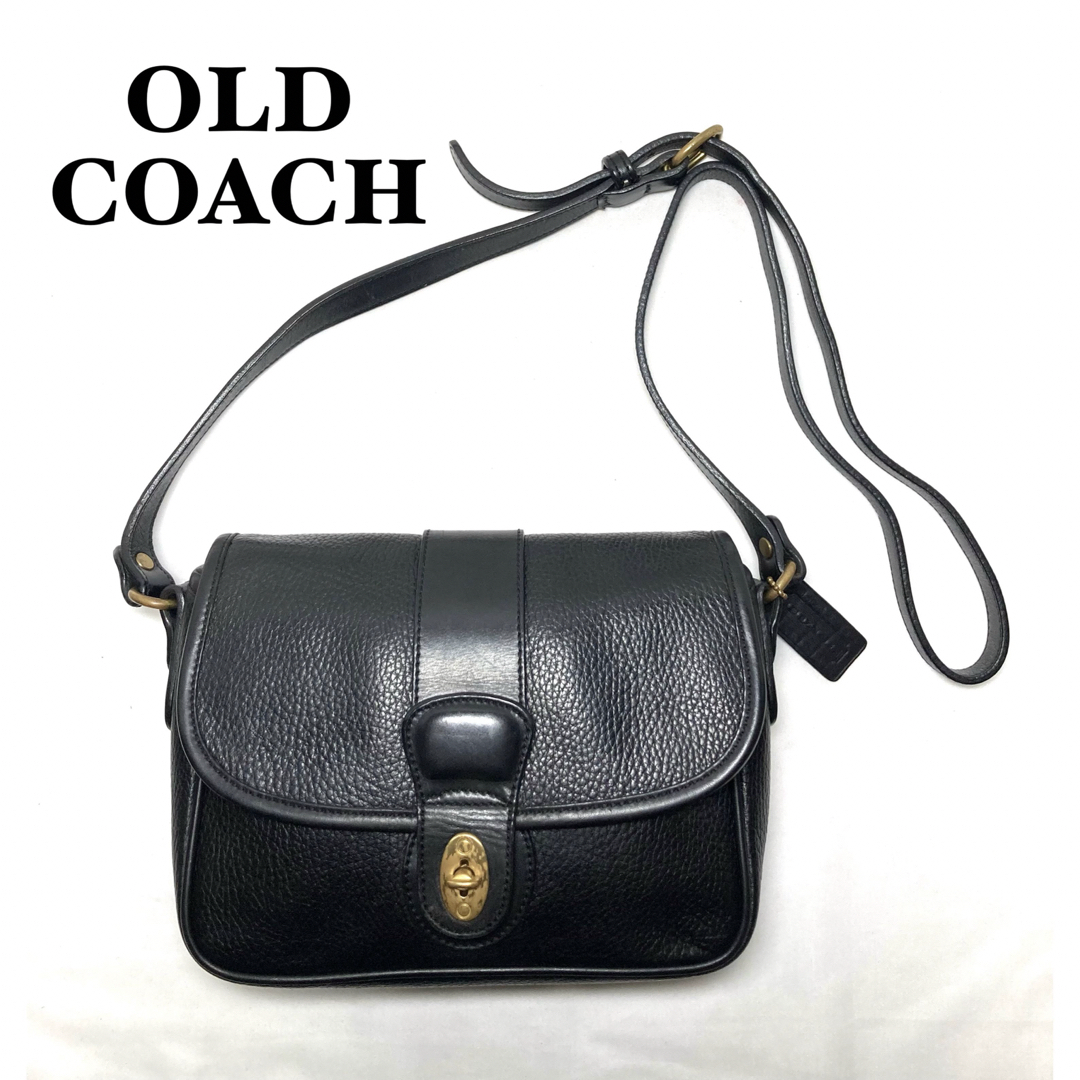 【美品】COACH オールドコーチ　ショルダーバッグ ターンロック　4224