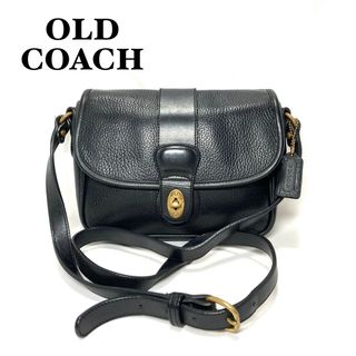 【美品】COACH オールドコーチ　ショルダーバッグ ターンロック　4224