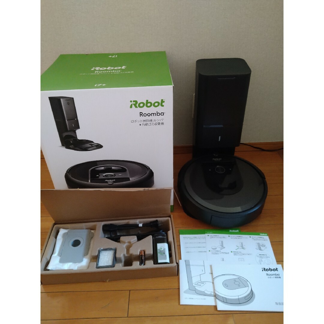 iRobot(アイロボット)のルンバi7+ iRobot ロボット掃除機 Works wit スマホ/家電/カメラの生活家電(掃除機)の商品写真