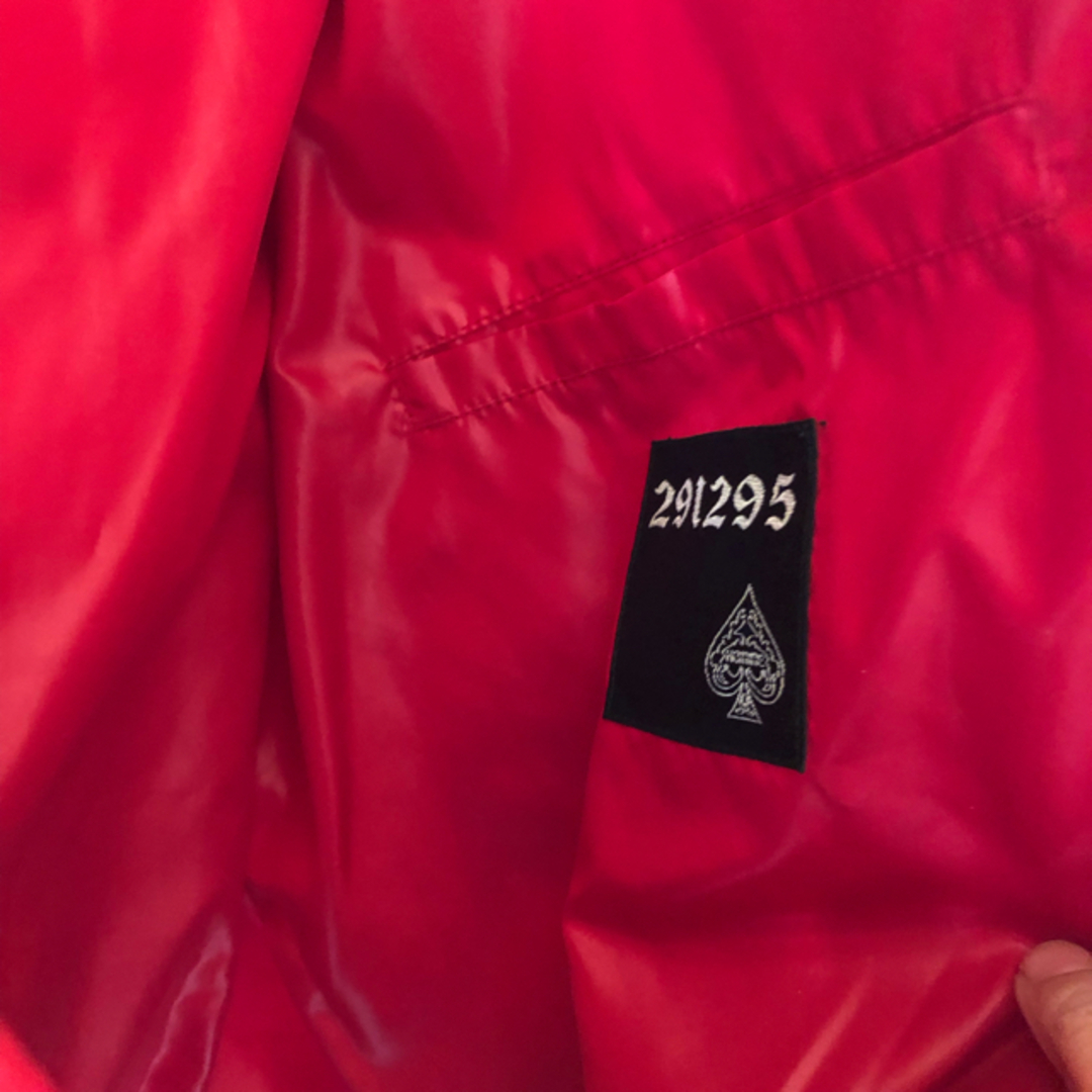 291295=HOMME(ニーキュウイチニーキュウゴーオム)の291295=HOMMEダウンジャケット赤 メンズのジャケット/アウター(ダウンジャケット)の商品写真