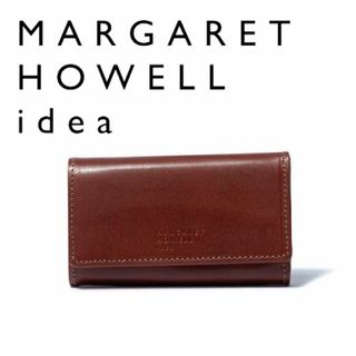 マーガレットハウエル(MARGARET HOWELL)のエージングエフェクト キーケース付き札入れ マーガレットハウエル メンズ 鍵入れ(折り財布)