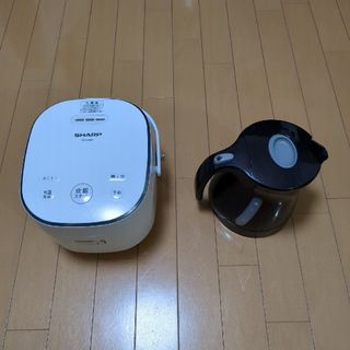 シャープ(SHARP)のSHARPマイコン炊飯器+T-fal電気ケトルジャスティンプラスセット(炊飯器)