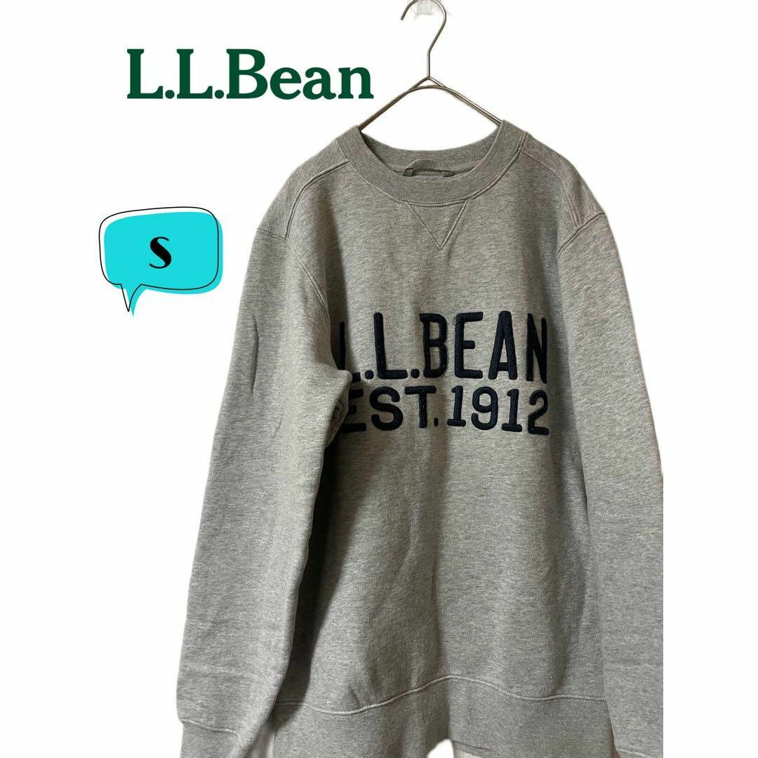 L.L.Bean エルエルビーン ロゴスウェット グレー 美品