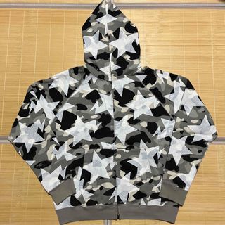 【入手困難】希少 初期 A BATHING APE　エイプ　スウェット　総柄　M