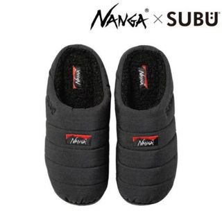 ナンガ(NANGA)の超美品】NANGA×SUBU ナンガ スブ タキビ  チャコール 26-27.5(サンダル)