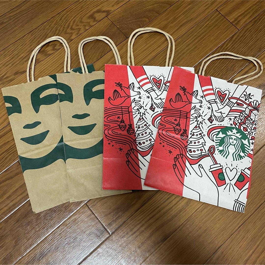 Starbucks(スターバックス)のスタバ　紙袋 レディースのバッグ(ショップ袋)の商品写真