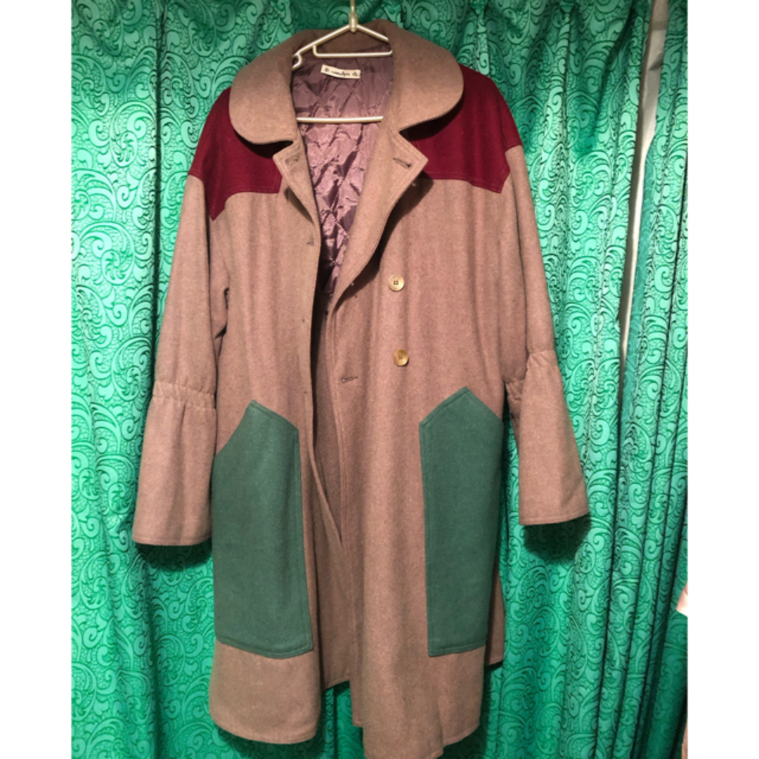 レトロコート レディースのジャケット/アウター(ロングコート)の商品写真