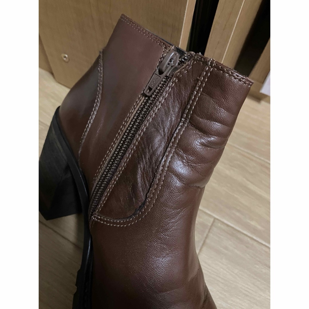 KAREN LIPPS(カレンリップス)のカレンリップス　ブーツ　ブラウン レディースの靴/シューズ(ブーツ)の商品写真