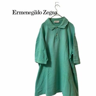 エルメネジルドゼニア(Ermenegildo Zegna)のErmenegildo zegna ワンポイントロゴ　ポロシャツ(ポロシャツ)
