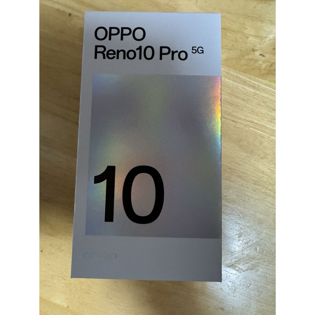新品未使用　SIMフリー　OPPO Reno10 Pro 5G　シルバーグレー