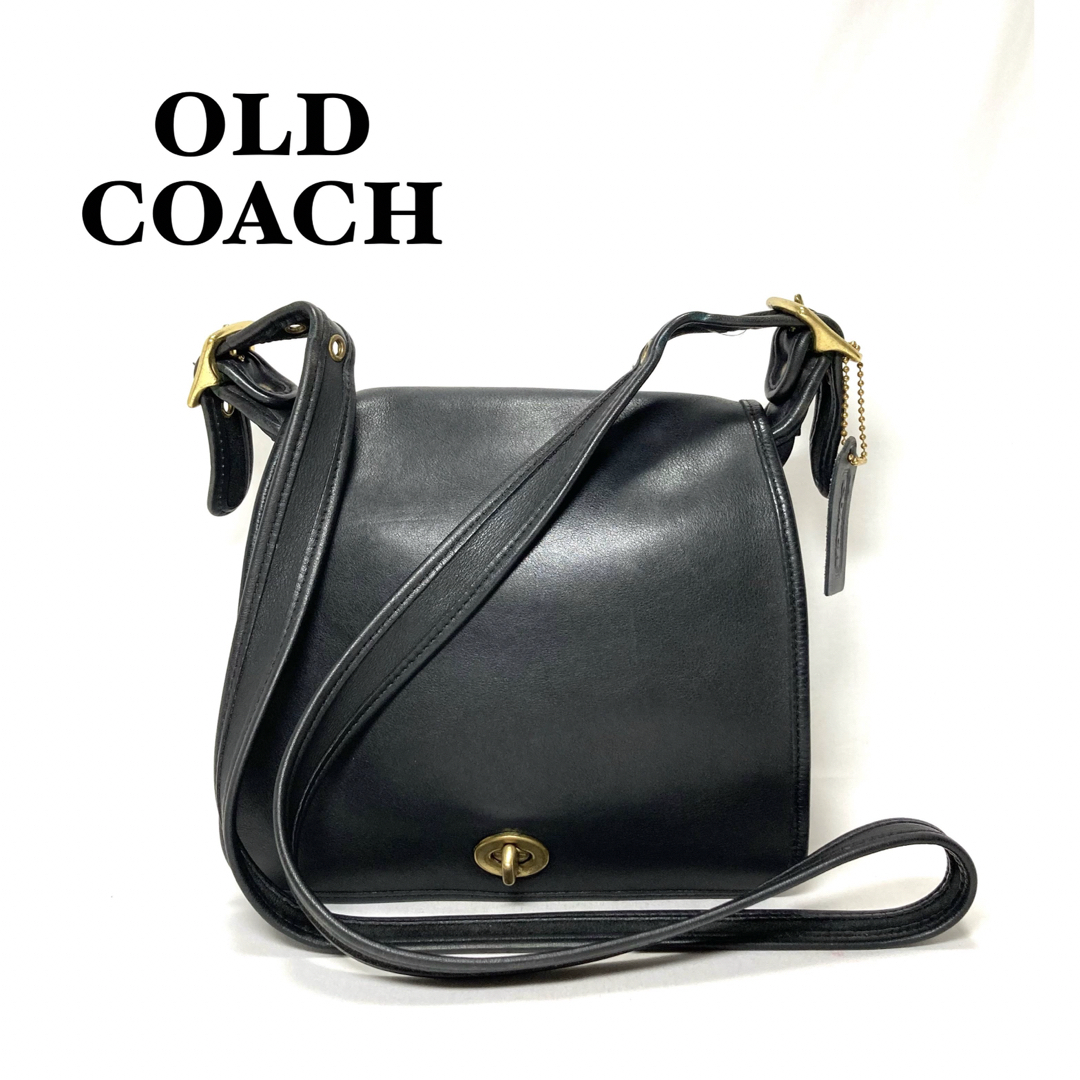 【美品】COACH オールドコーチ　ショルダーバッグ　ターンロック　9715