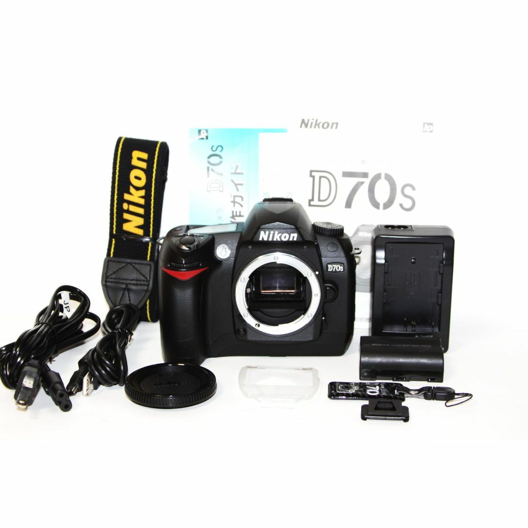 【美品】Nikon D70s シャッター数1,849回 ニコンスマホ/家電/カメラ