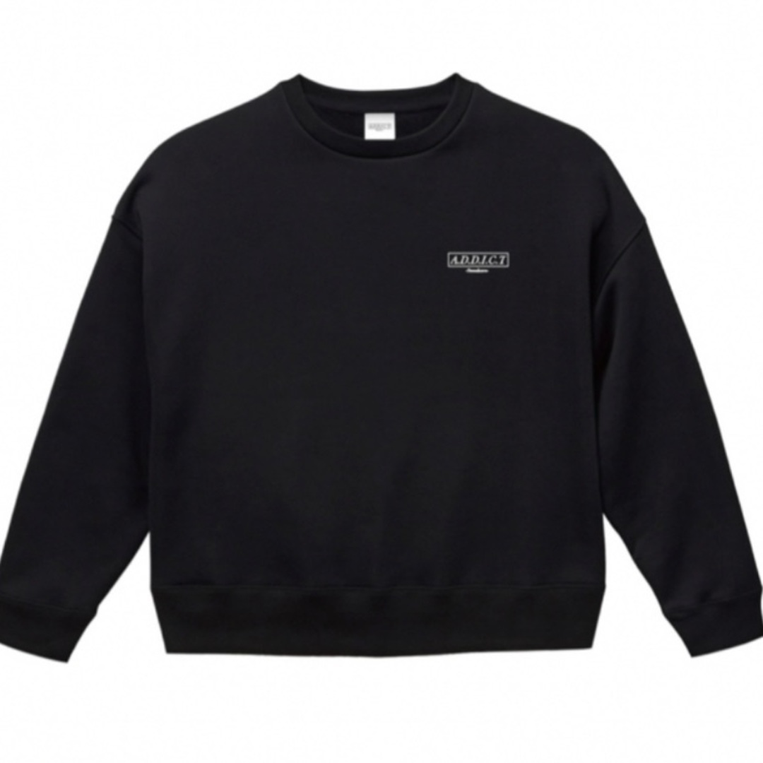 ADDICT - A.D.D.I.C.T Shop Logo Crewneck☆Black☆