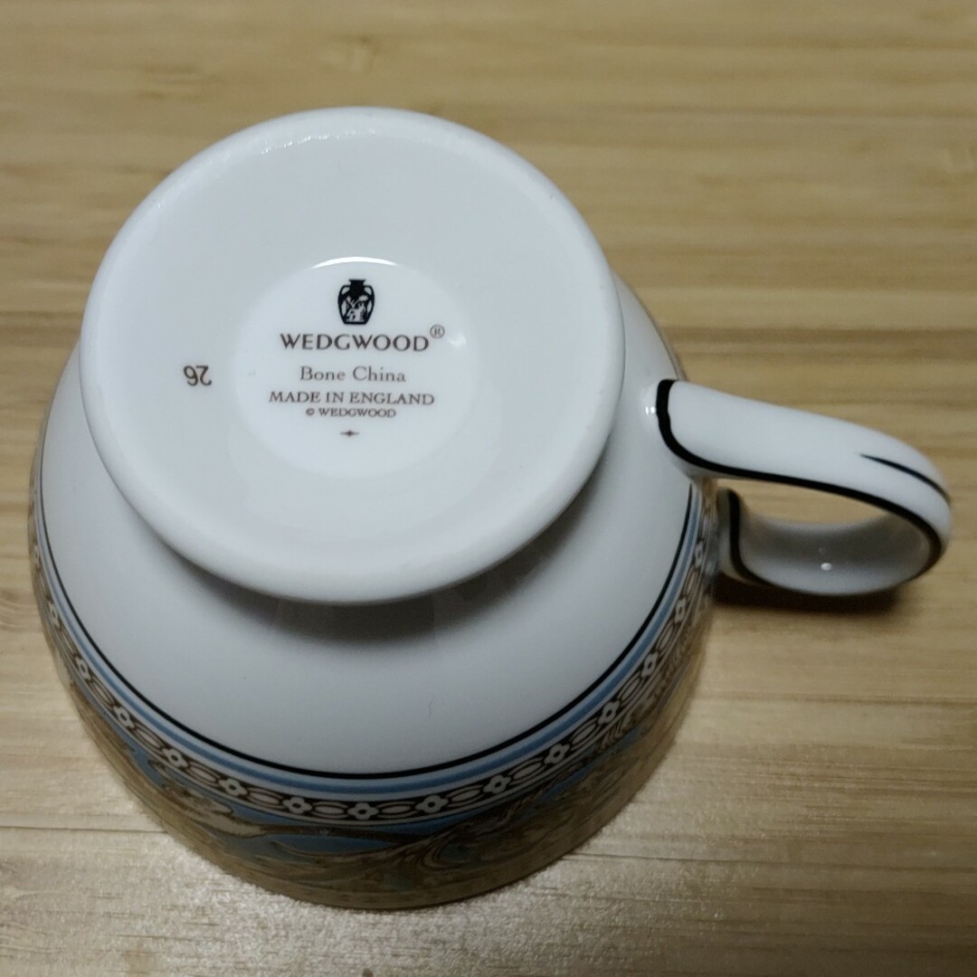 WEDGWOOD(ウェッジウッド)のWEDGWOOD フロレンティーンターコイズ リー インテリア/住まい/日用品のキッチン/食器(グラス/カップ)の商品写真