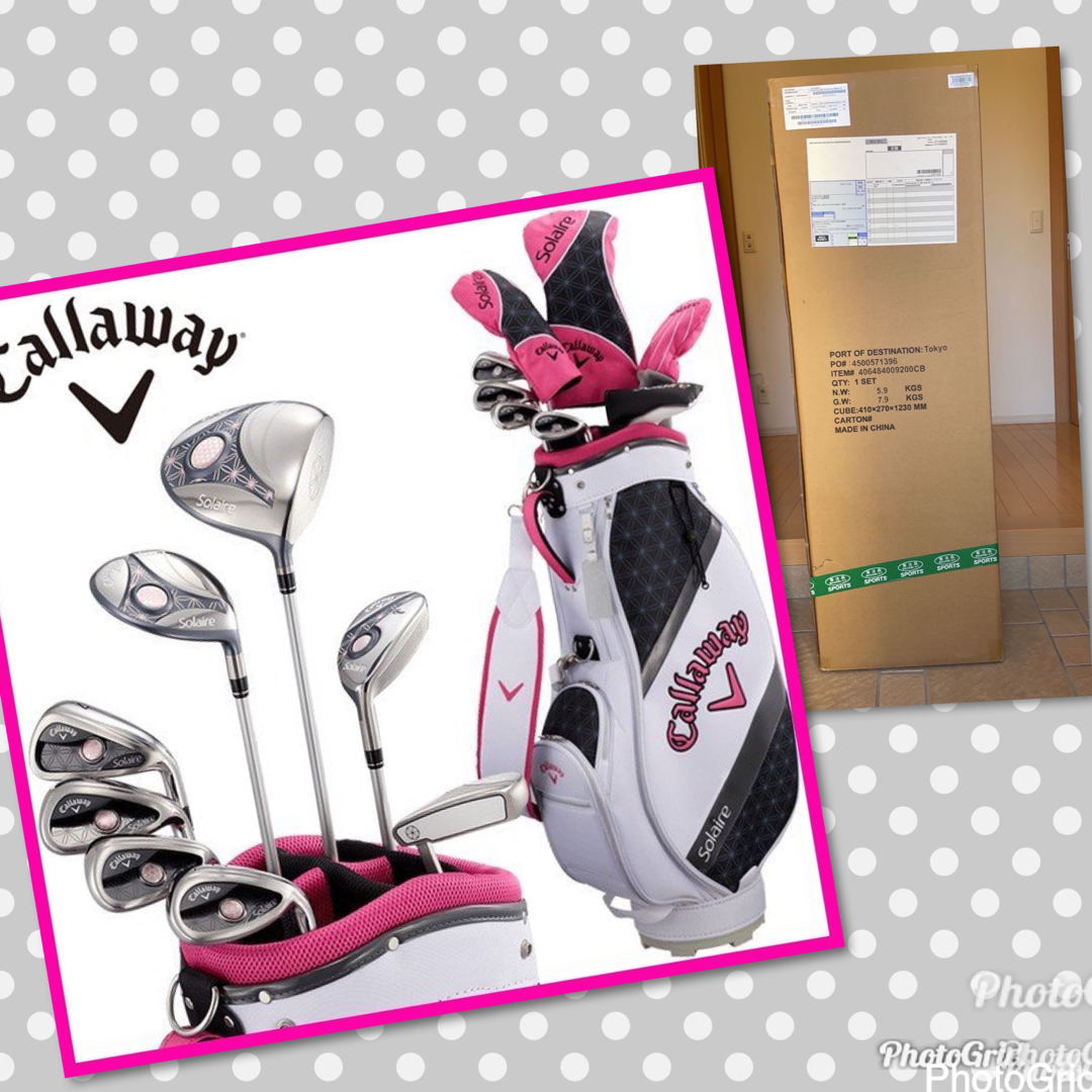 Callaway Golf(キャロウェイゴルフ)の【新品！】キャロウェイ ソレイユ／レディース ゴルフクラブセット　女性 スポーツ/アウトドアのゴルフ(クラブ)の商品写真